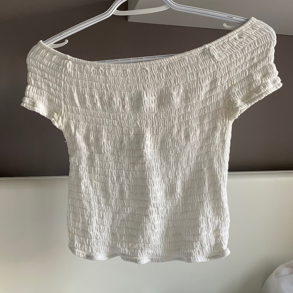 Off the shoulder top, crop top